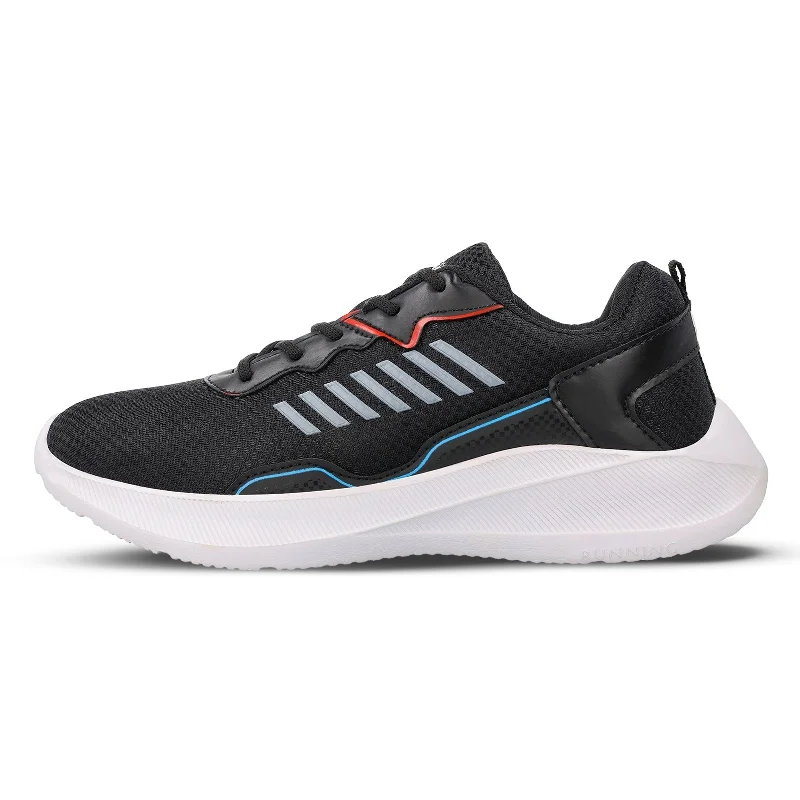 Men's Lace-up Sports Shoe - WS3051 Black