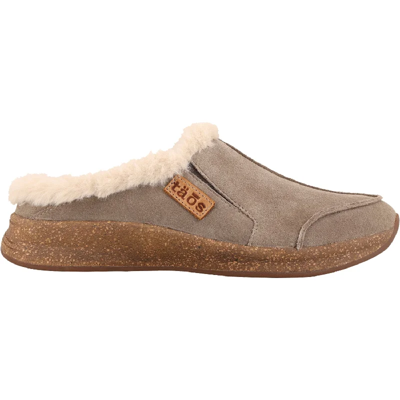 Women's Taos Future Dark Taupe Suede