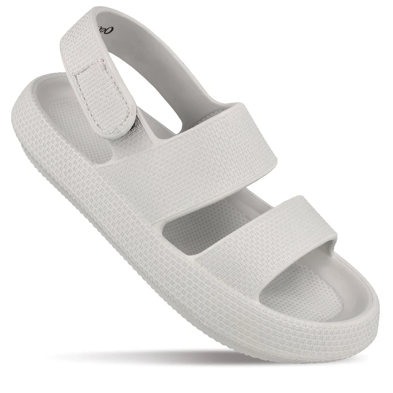 Men's Flip Flop Sandals - WC4828 Light Grey