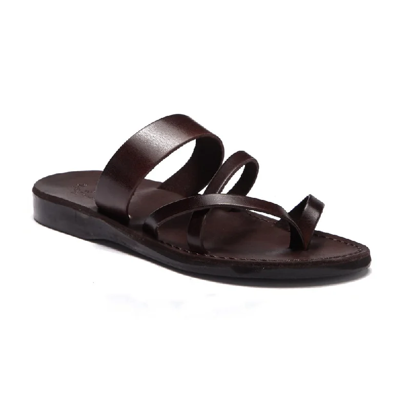 Exodus - Leather Strappy Sandal | Brown