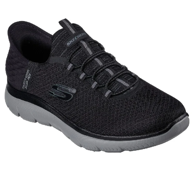 Skechers Slip-Ins Summits High Range Black Charcoal Men's