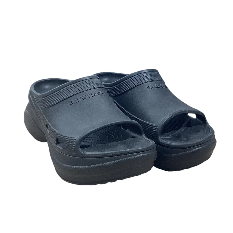 BALENCIAGA/Sandals/EU 43/Nylon/BLK/