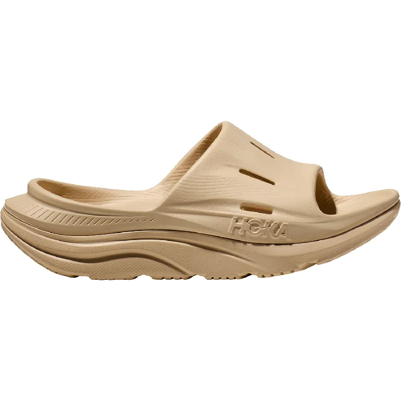 Unisex Hoka Ora Recovery Slide 3 Shifting Sand EVA