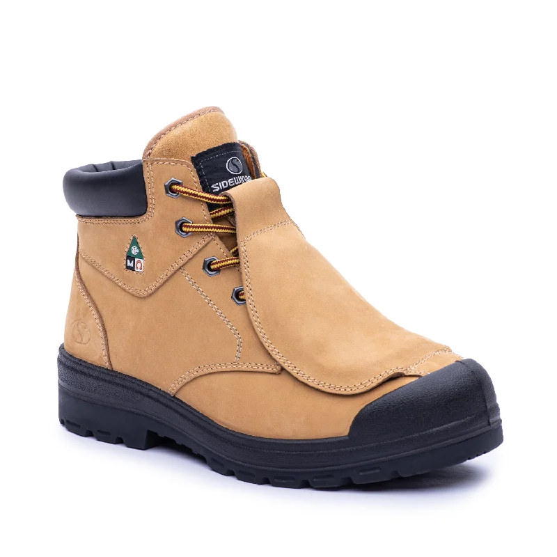 Met-Lite  Tan 6" Steel Toe Metguard work boots 634 - Limited Sizing