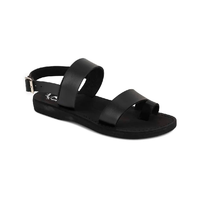 Carmel Vegan - Leather Alternative Sandal | Black