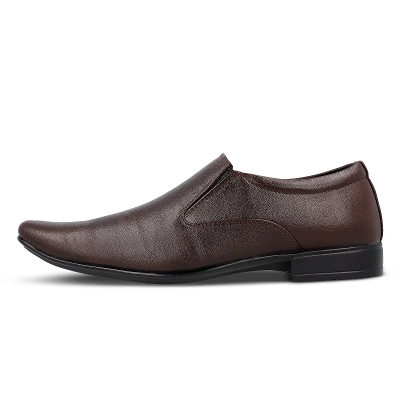 Men's Loafer Formal Shoes - 17101 Brown