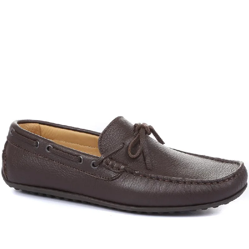 Percie Leather Moccasins - PERCIE / 320 161