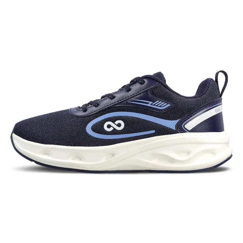 Men's Lace-up Sports Shoe - WS9613 Navy Blue