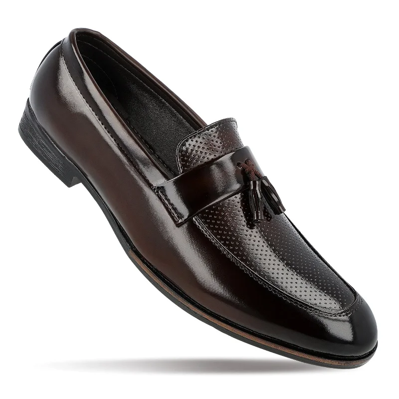 Men's Loafer Formal Shoes - WC97081 Brown