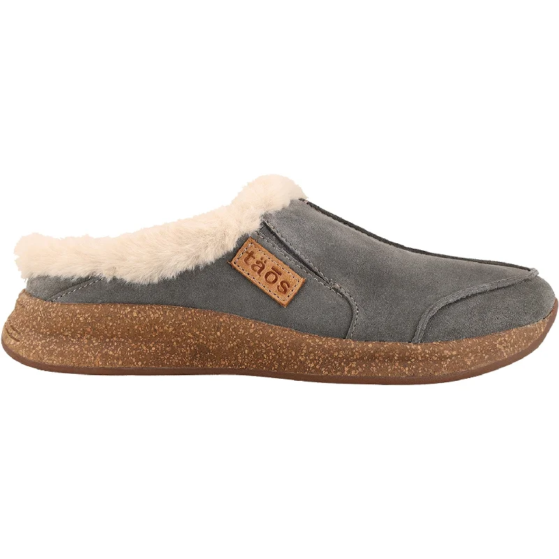 Women's Taos Future Dark Grey Suede