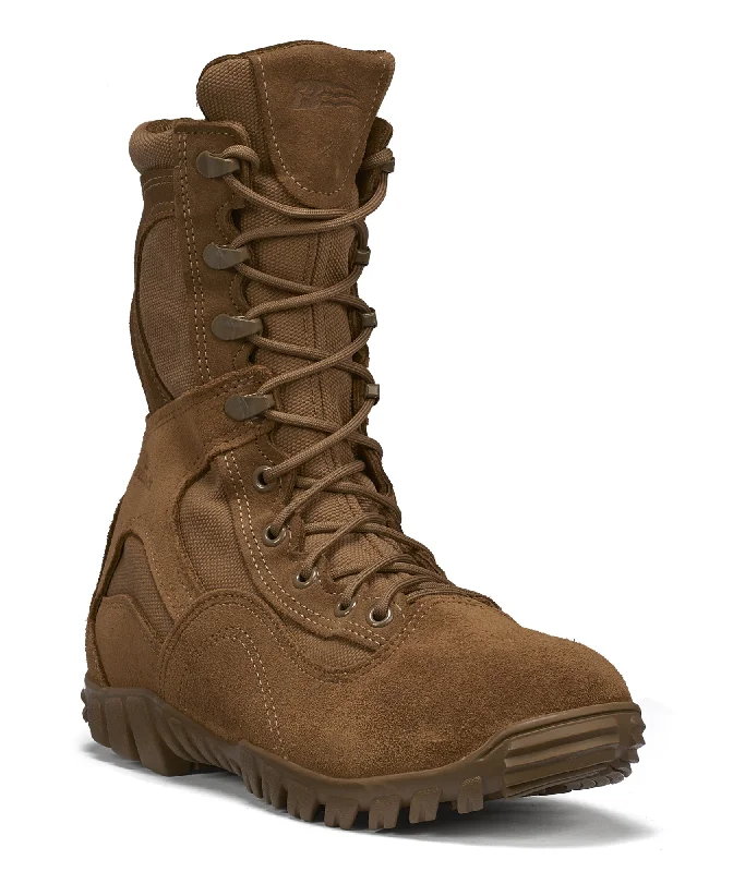 Belleville WP Assault Boots Unisex Coyote Leather/Nylon