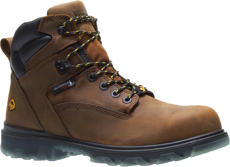 Wolverine Mens Brown Leather I-90 EPX Carbonmax WP CT Work Boots