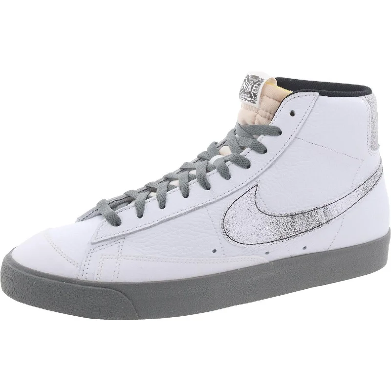 Blazer Mid 77 EMB Mens Cross Training Fitness High-Top Sneakers