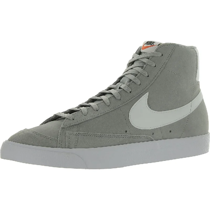 BLAZER MID 77 SUEDE Mens Suede Trainer High-Top Sneakers