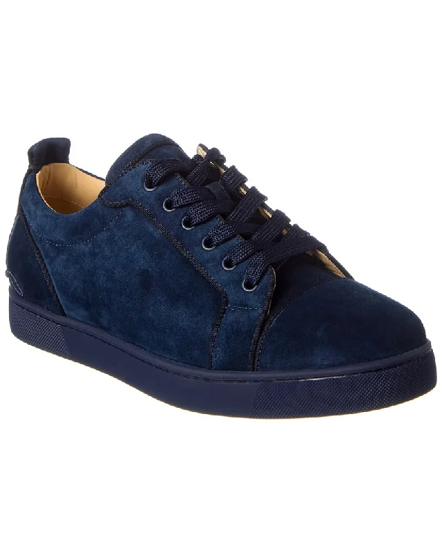 Christian Louboutin Fun Louis Junior Suede Sneaker