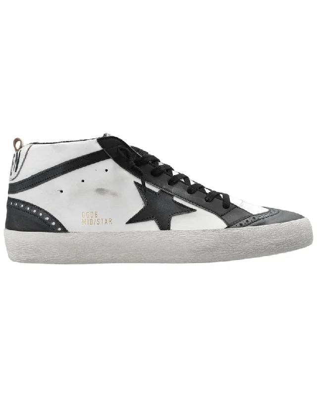 Golden Goose Mid Star Leather Sneaker