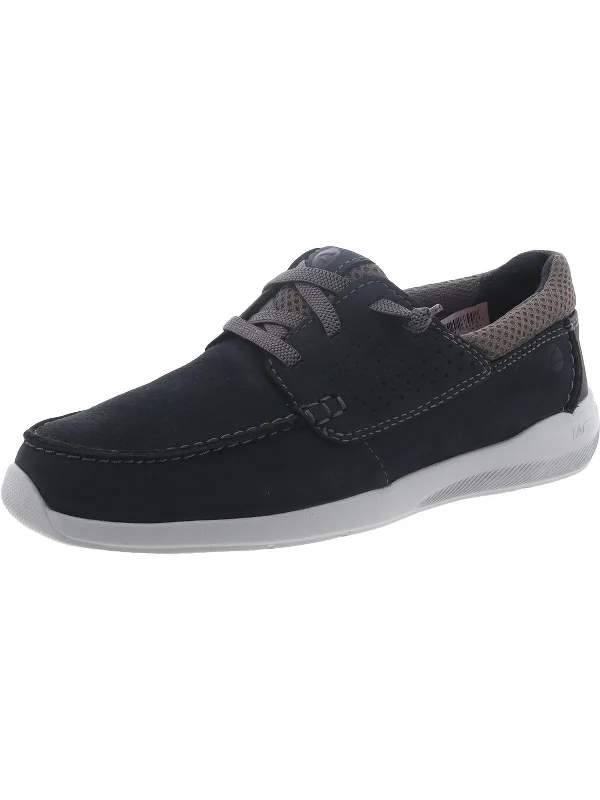 Gorwin Moc Mens Leather Slip On Casual And Fashion Sneakers