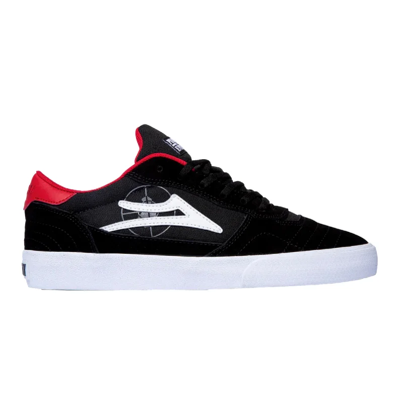 Lakai Cambridge Black/ Red Suede  MS424-0252-A00 Men's