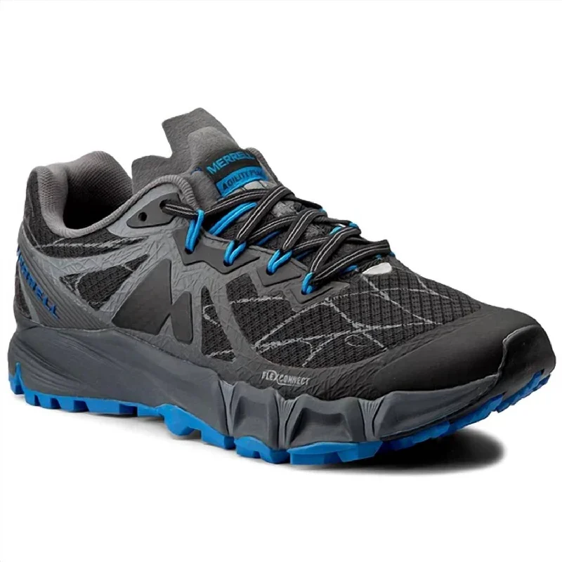 Men's Agility Peak Flex Trail Running Shoes In Black