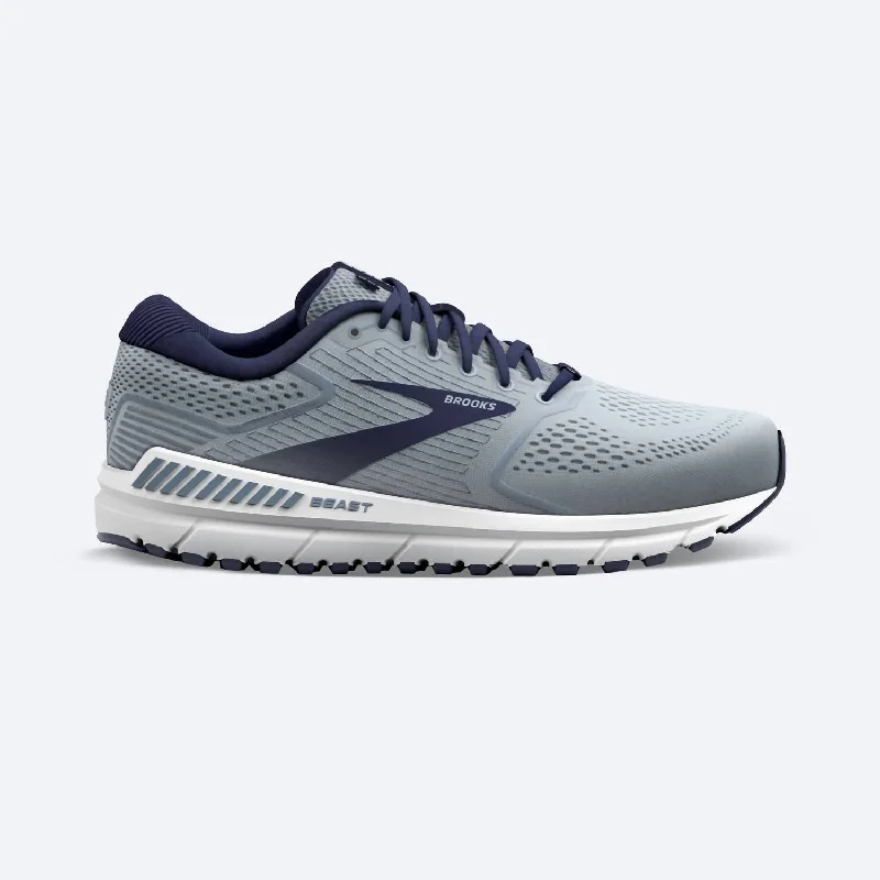 Men's Beast '20 Running Shoes - 2E/wide Width In Blue/grey/peacoat