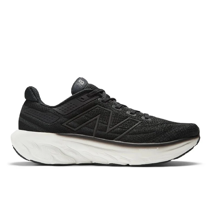 Men's Fresh Foam 1080V13 Running Shoes In Black/white