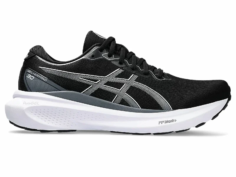 Men's Gel-Kayano 30 Running Shoes In Black/sheet Rock