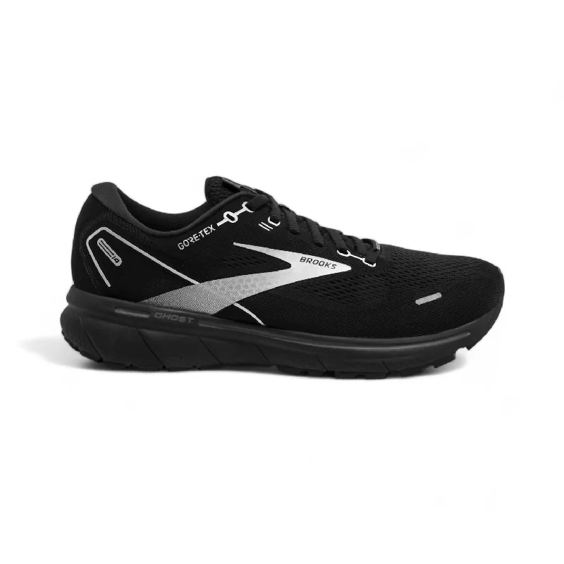 Men's Ghost 14 Gtx Running Shoes In Black/black/ebony