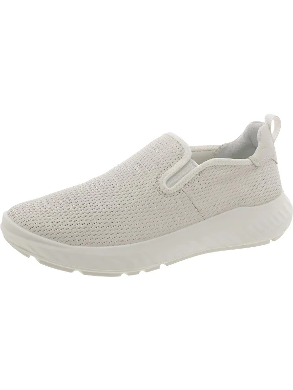 Mens Leather Slip On Casual And Fashion Sneakers