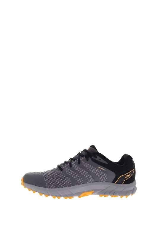 Men's Park Claw 260 Knit Trail Running Shoes In Grey/black/yellow