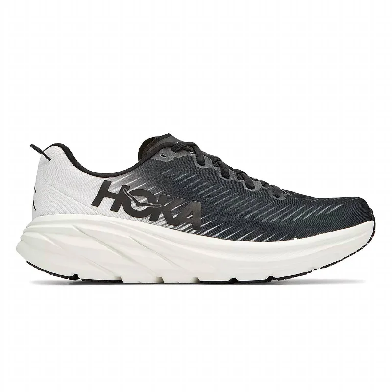 Men's Rincon 3 Running Shoes In Black/white