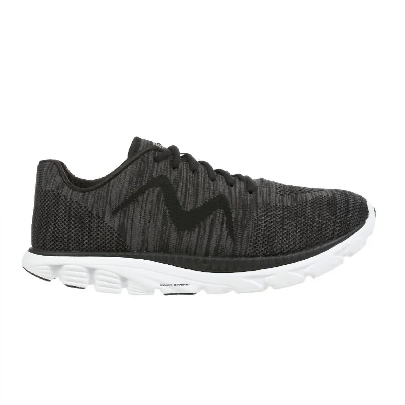 Men's Speed Mix Running Shoes In Black/grey