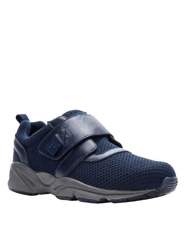 Men's Stability X Strap Sneaker In Navy