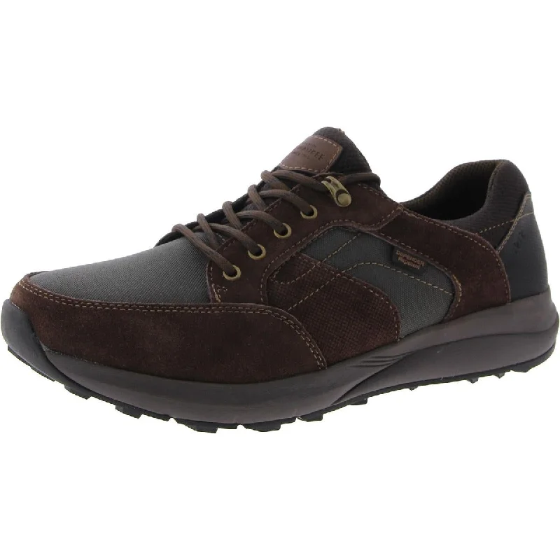 Mens Suede Lace-Up Casual And Fashion Sneakers