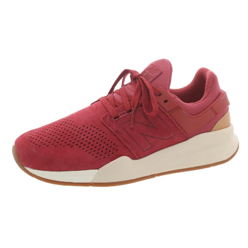 Mens Suede Sneakers Running Shoes