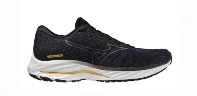 Men's Wave Rider 26 Running Shoes D Width In Odyssey Grey