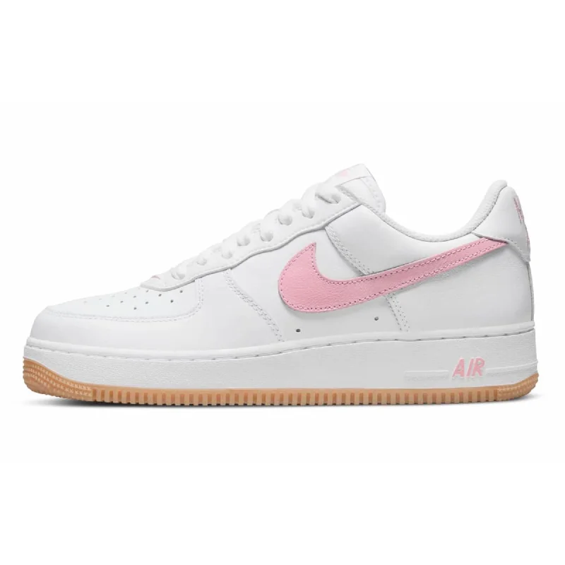 Nike Air Force 1 Low Retro White/Pink-Gum Yellow  DM0576-101 Men's