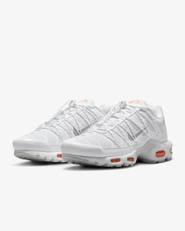 Nike Air Max Plus Utility FJ4232-100 Men's White Orange Running Shoes NR5749