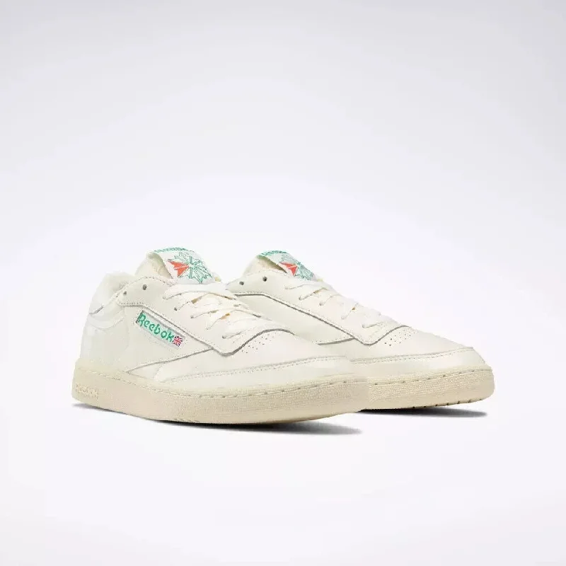 Reebok Club C 85 Vintage DV6434 Sneakers Unisex Chalk Green Leather Shoes NR9222