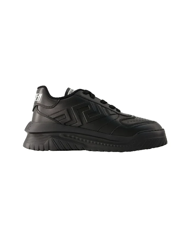 Sneakers Odissea - Versace - Fabric - Black