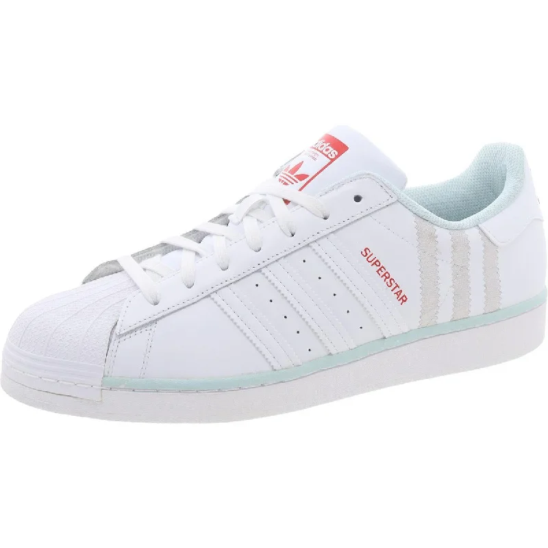 SUPERSTAR Mens Leather Trainer Running & Training Shoes