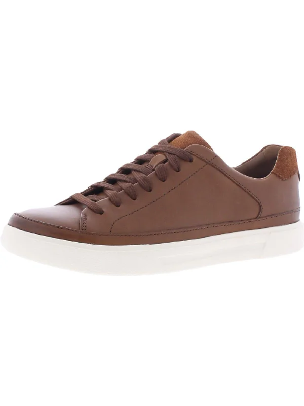 Un Costa Tie Mens Leather Ankle Casual and Fashion Sneakers